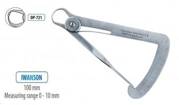 CALIPER IWANSON RANGE 0-10MM BLUNT