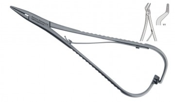 FORCEPS NEEDLE HOLDER EISELSBERG-MATHIEU 180MM