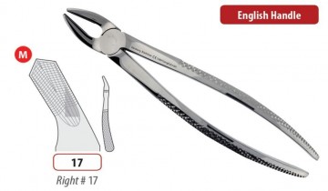 EXTRACTION FORCEPS RIGHT UPPER MOLARS