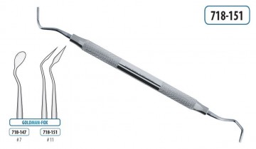 PERIODONTAL CHISEL GOLDMAN-FOX # 11