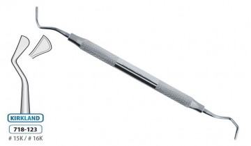 PERIODONTAL CHISEL KIRKLAND DOUBLE # 15/16