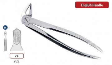 EXTRACTION FORCEPS LOWER MOLARS