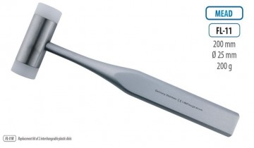 MALLET SURGICAL MEAD 25MM 200 GRAMS