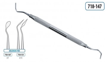 PERIODONTAL CHISEL GOLDMAN-FOX # 7
