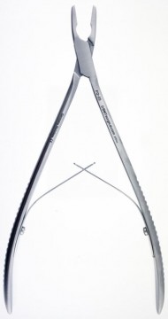 BONE RONGEUR LEMPERT, STRAIGHT, 19 CM