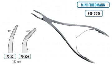 BONE RONGEUR MINI FRIEDMANN 150MM