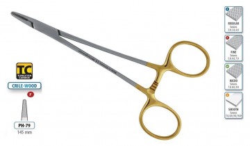 FORCEPS CRILE-WOOD MICRO-VASCULAR 145MM