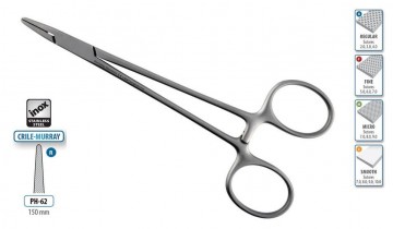 FORCEPS NEEDLE HOLDER CRILE-MURRAY 150MM